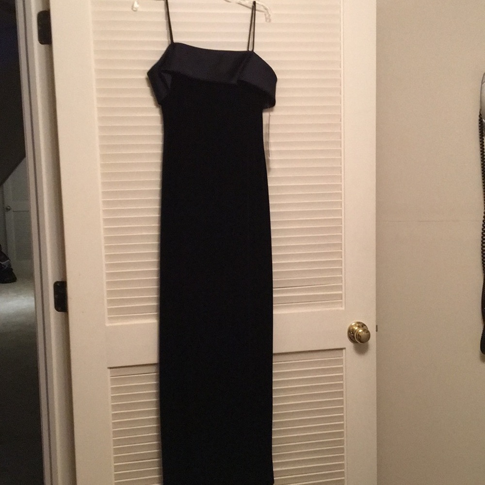 Black formal gown